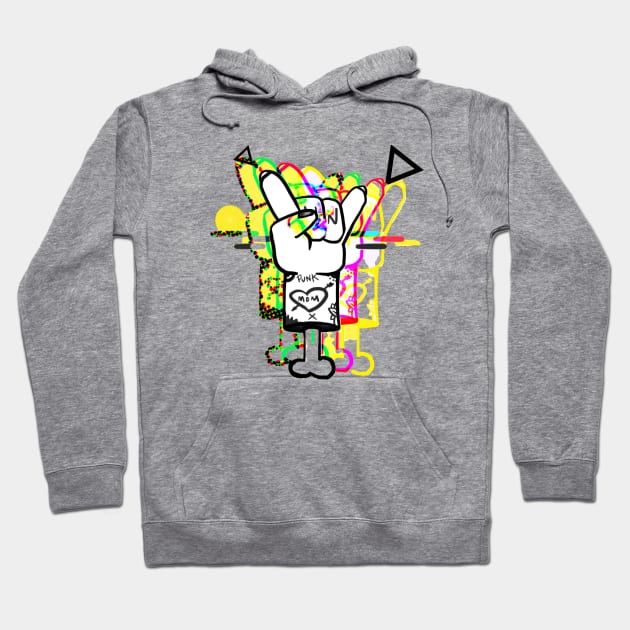 Rock On Hoodie by Vividlife